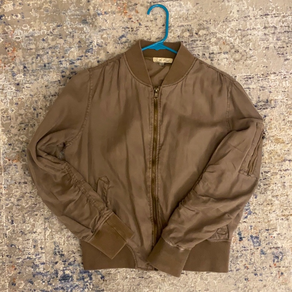“On the Road” bomber jacket